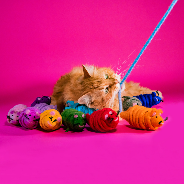Cat Toys - Natural Cat Toys - Luxury Cat Toys | Mimis Daughters 