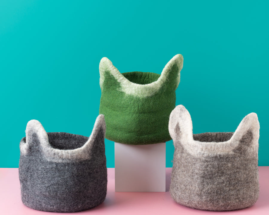 Evergreen Cat Toy Storage