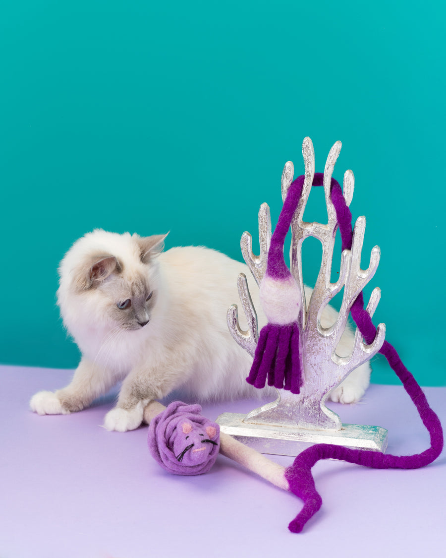 🐟 Black Friday Catch! Purple Monte Mouse for Only £2 with Any Purple Fishing Rod!