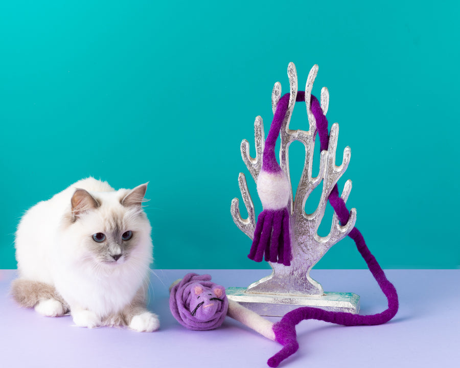 🐟 Black Friday Catch! Purple Monte Mouse for Only £2 with Any Purple Fishing Rod!