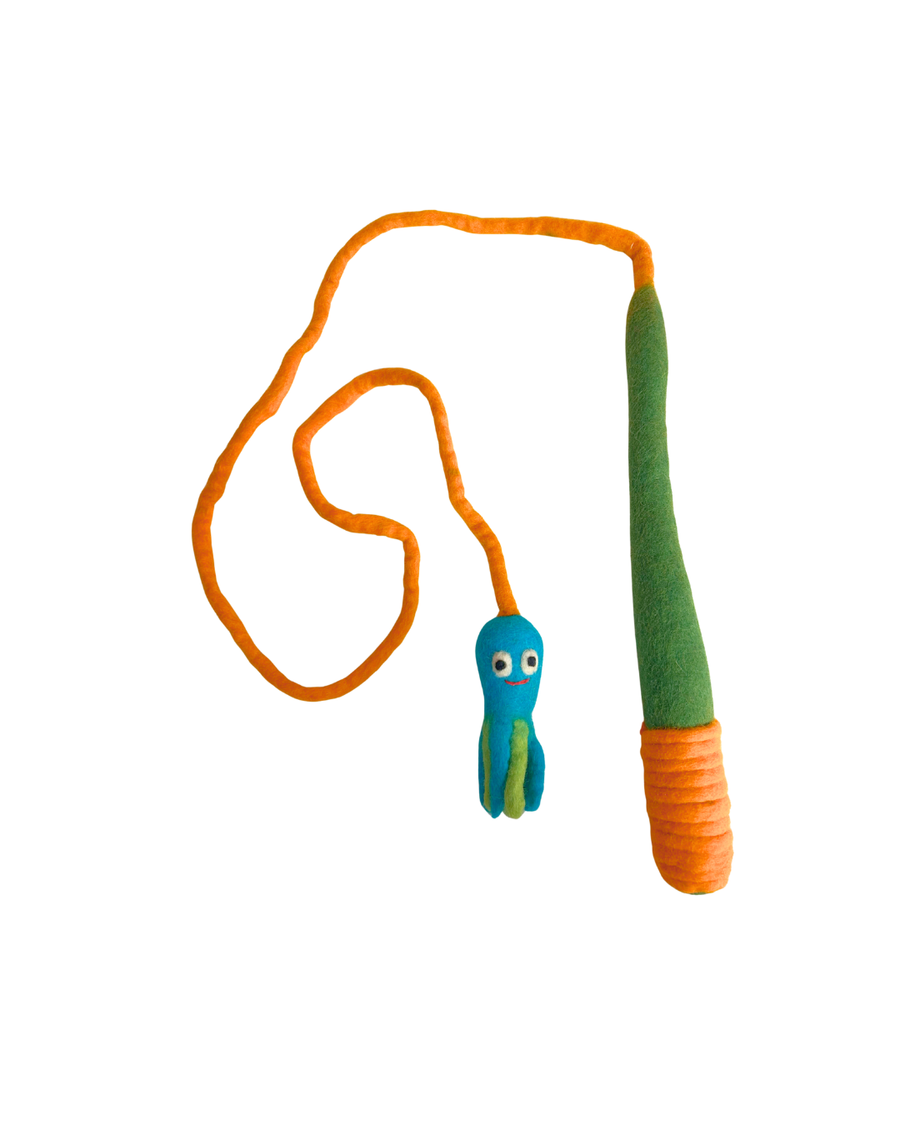 Orange Fishing Rod