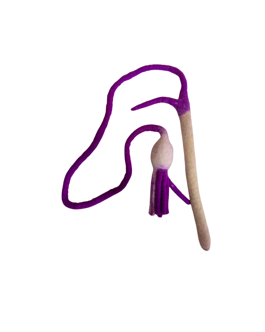Purple Fishing Rod