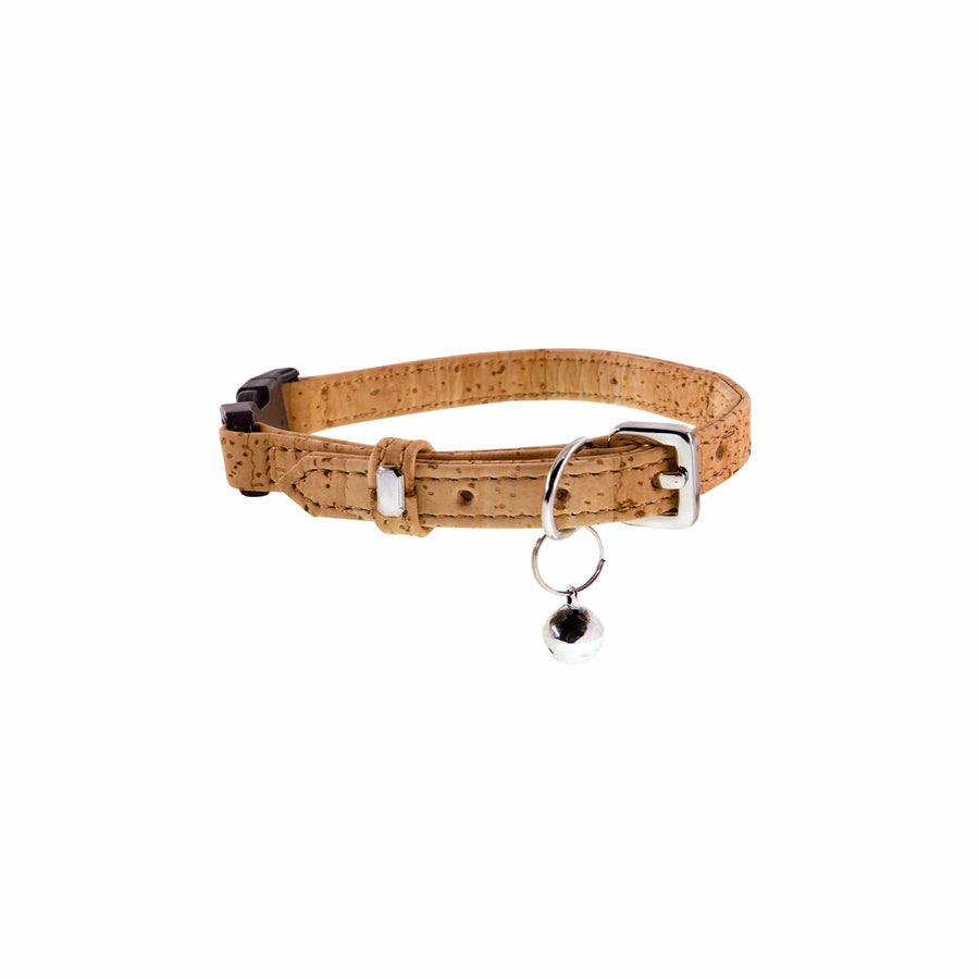 Natural Cork Cat Collar