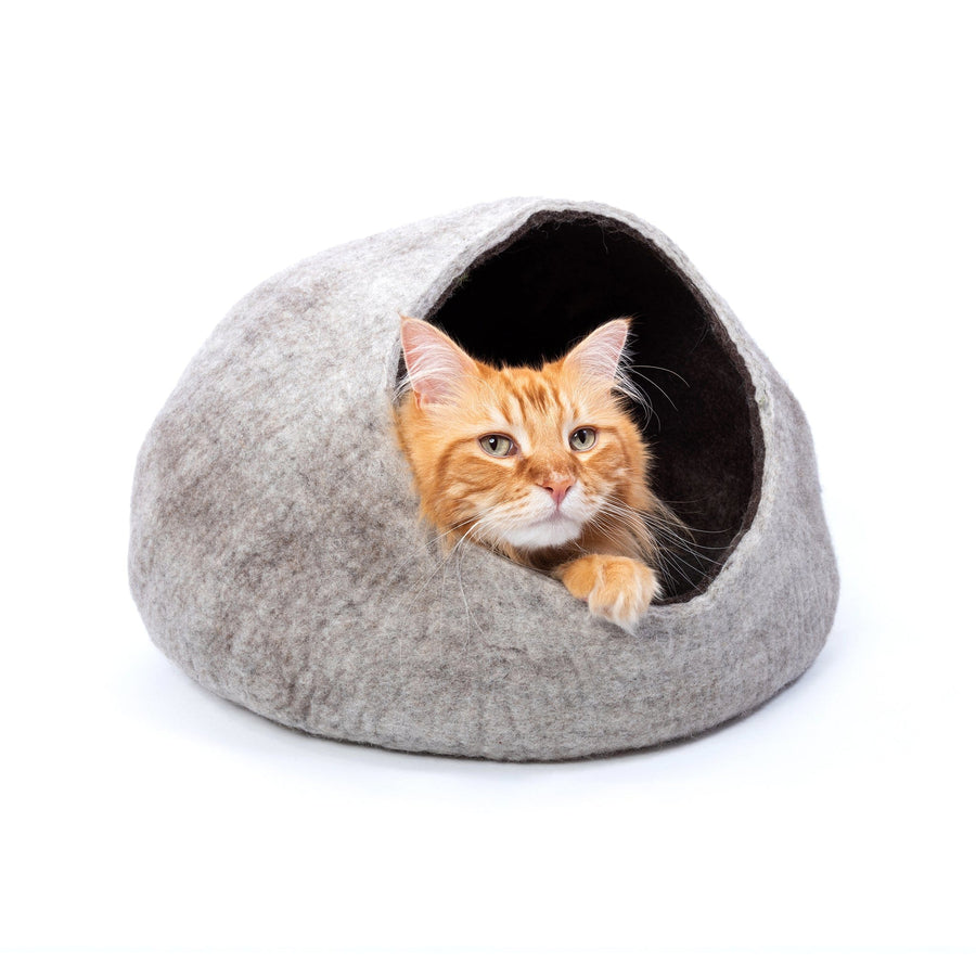 Cat Cave Bed - Chocolate Condo for Two | Mimis Daughter