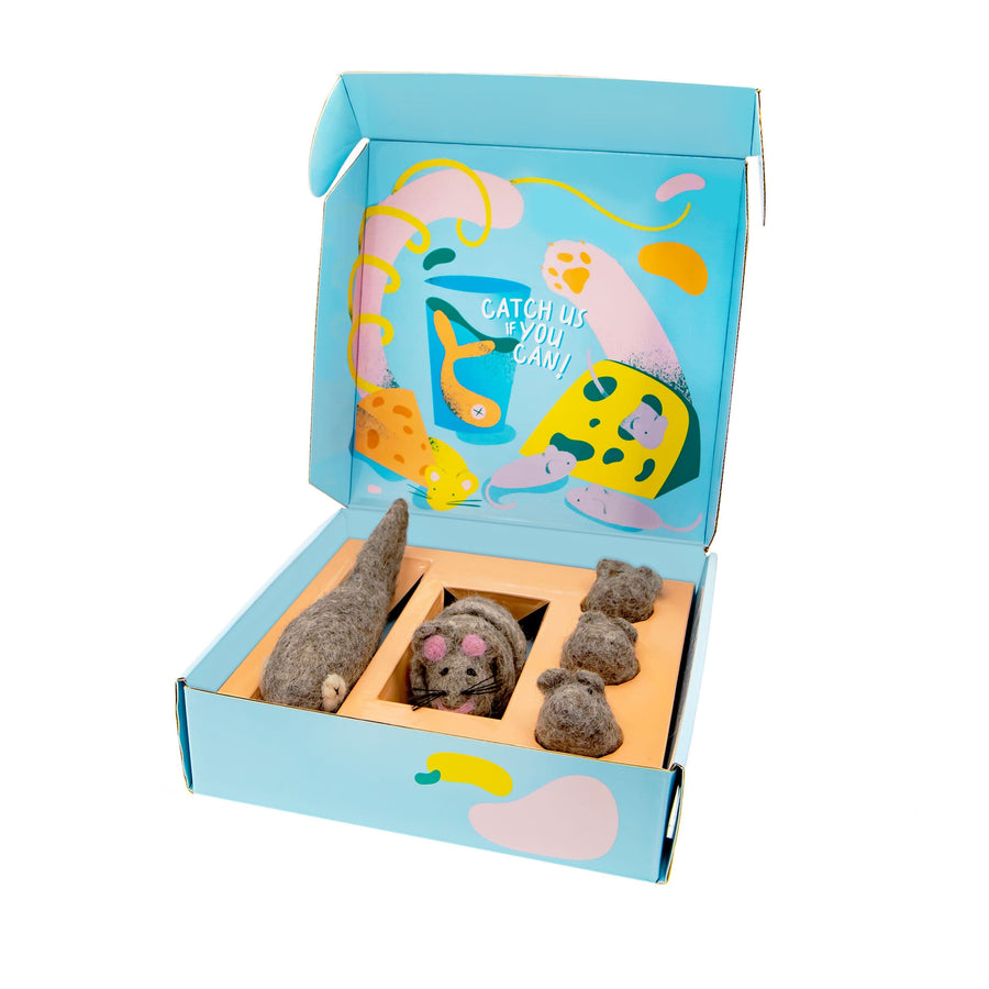 Cat Toy Box - Cat Toys UK - Cat Toys Pet | Mimis Daughters